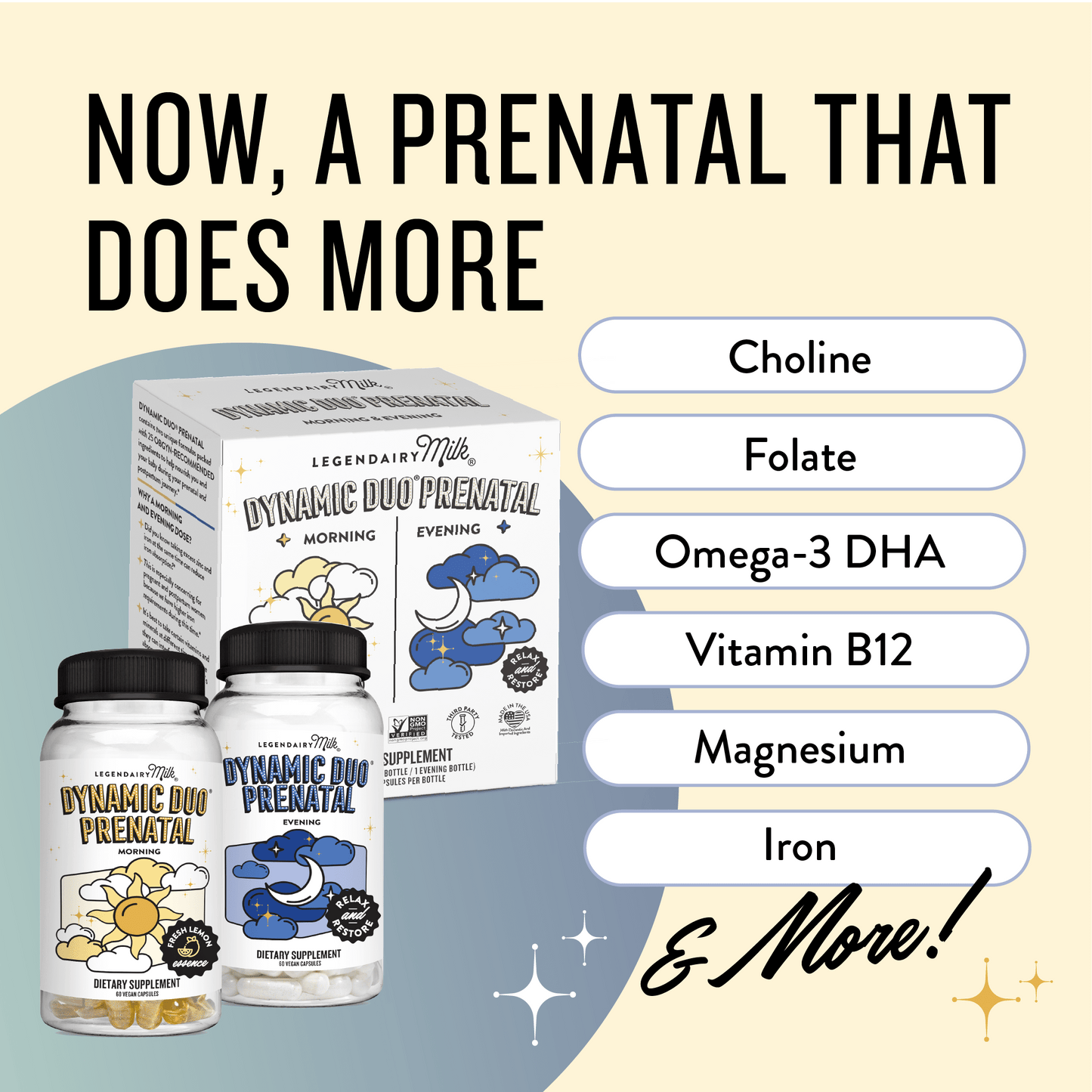 Dynamic Duo® Prenatal / Postnatal - Legendairy Milk