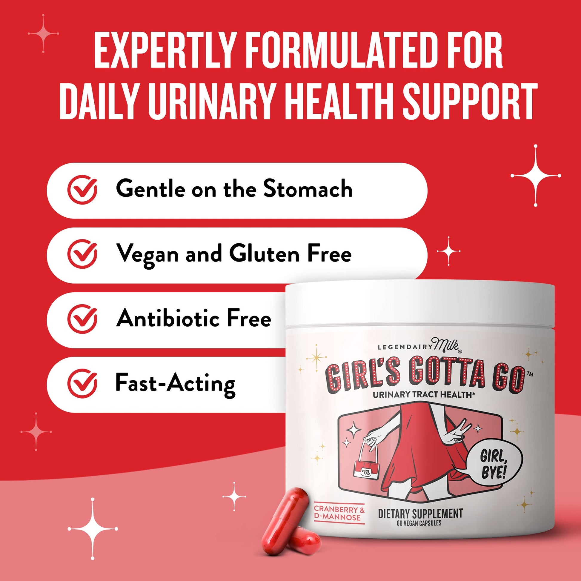 Girl’s Gotta Go™ Urinary Tract Health - Legendairy Milk