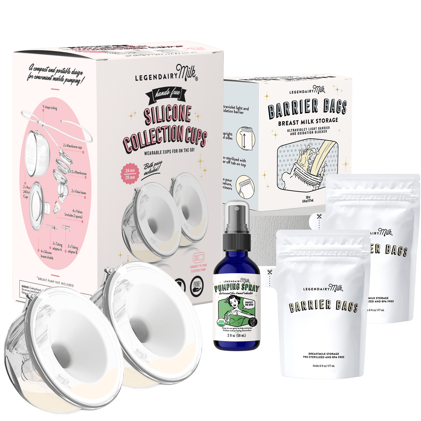 Mom On - The - Go Bundle - Legendairy Milk