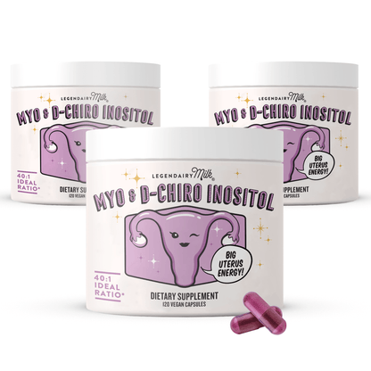 Myo & D - Chiro Inositol Capsules - Legendairy Milk