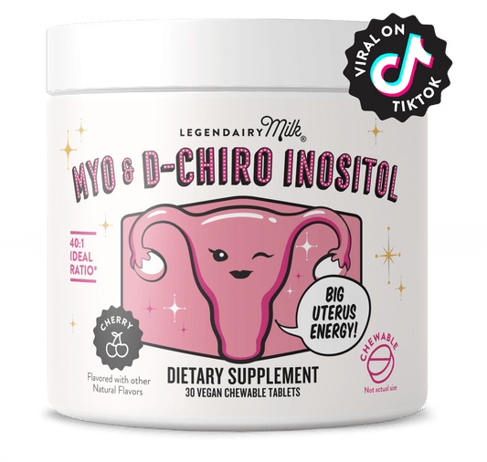 Myo & D - Chiro Inositol Chewable Tablets - Legendairy Milk