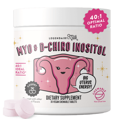 Myo & D - Chiro Inositol Chewable Tablets - Legendairy Milk