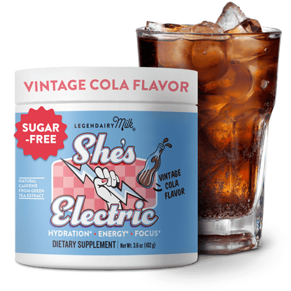 She’s Electric™ Cola Energy Drink Powder - Legendairy Milk