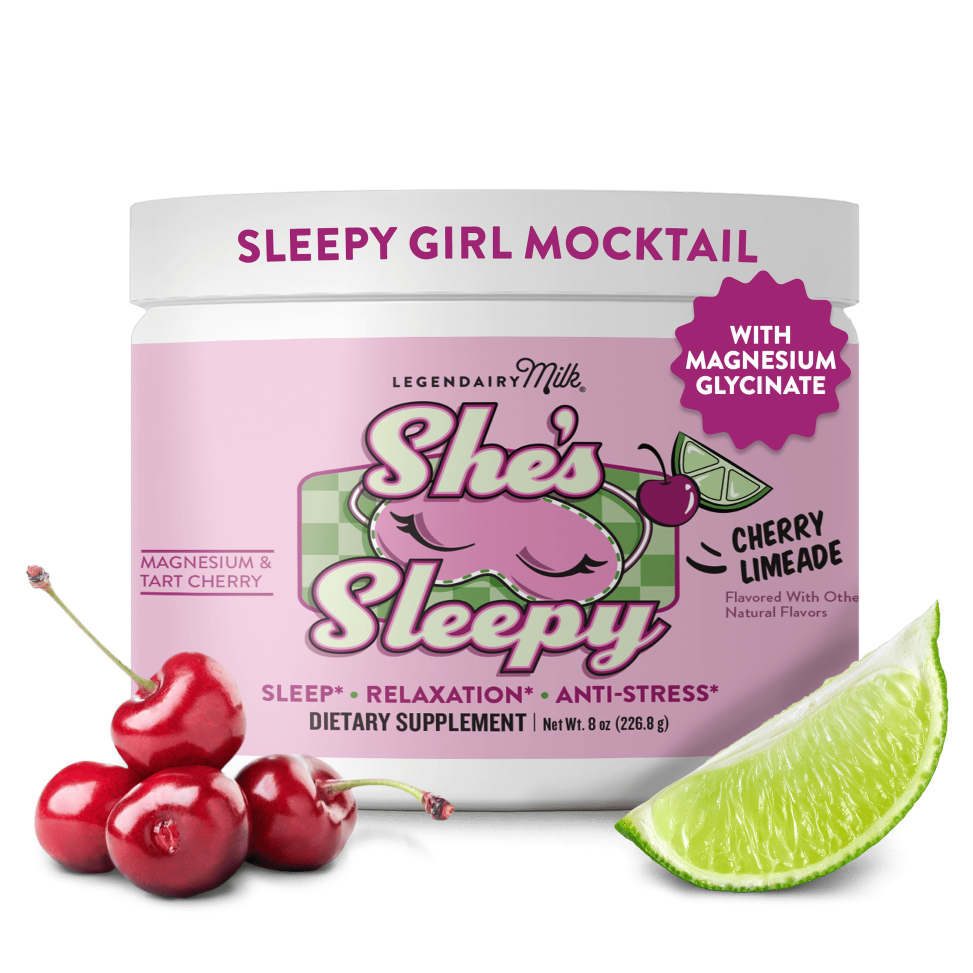 She’s Sleepy™ Magnesium Glycinate Sleep Aid - Legendairy Milk