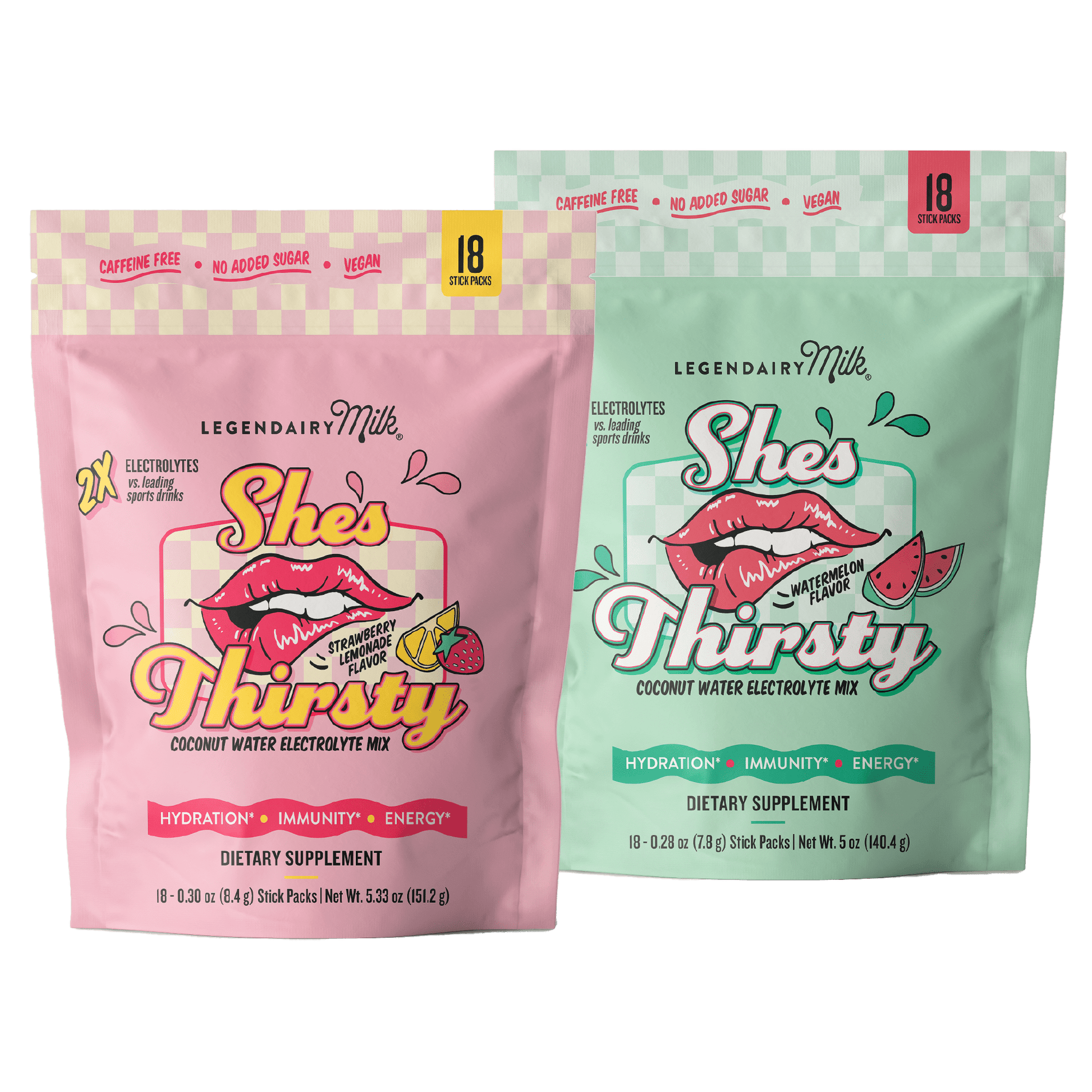 She’s Thirsty Coconut Water Electrolyte Mix - Legendairy Milk