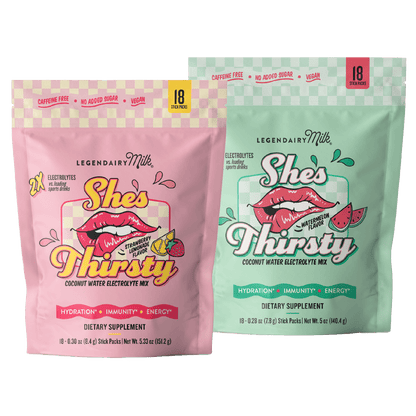 She’s Thirsty Coconut Water Electrolyte Mix - Legendairy Milk