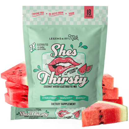 She’s Thirsty Coconut Water Electrolyte Mix - Legendairy Milk