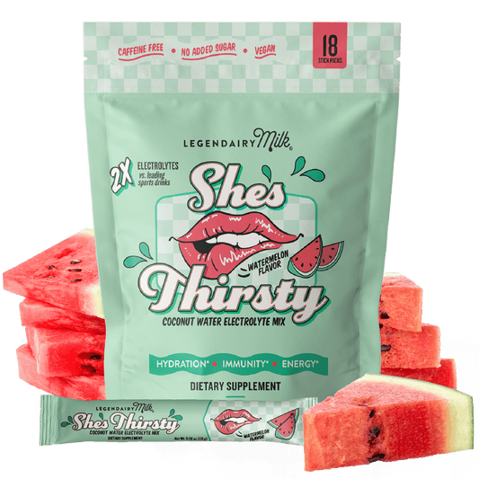 She’s Thirsty Coconut Water Electrolyte Mix - Legendairy Milk