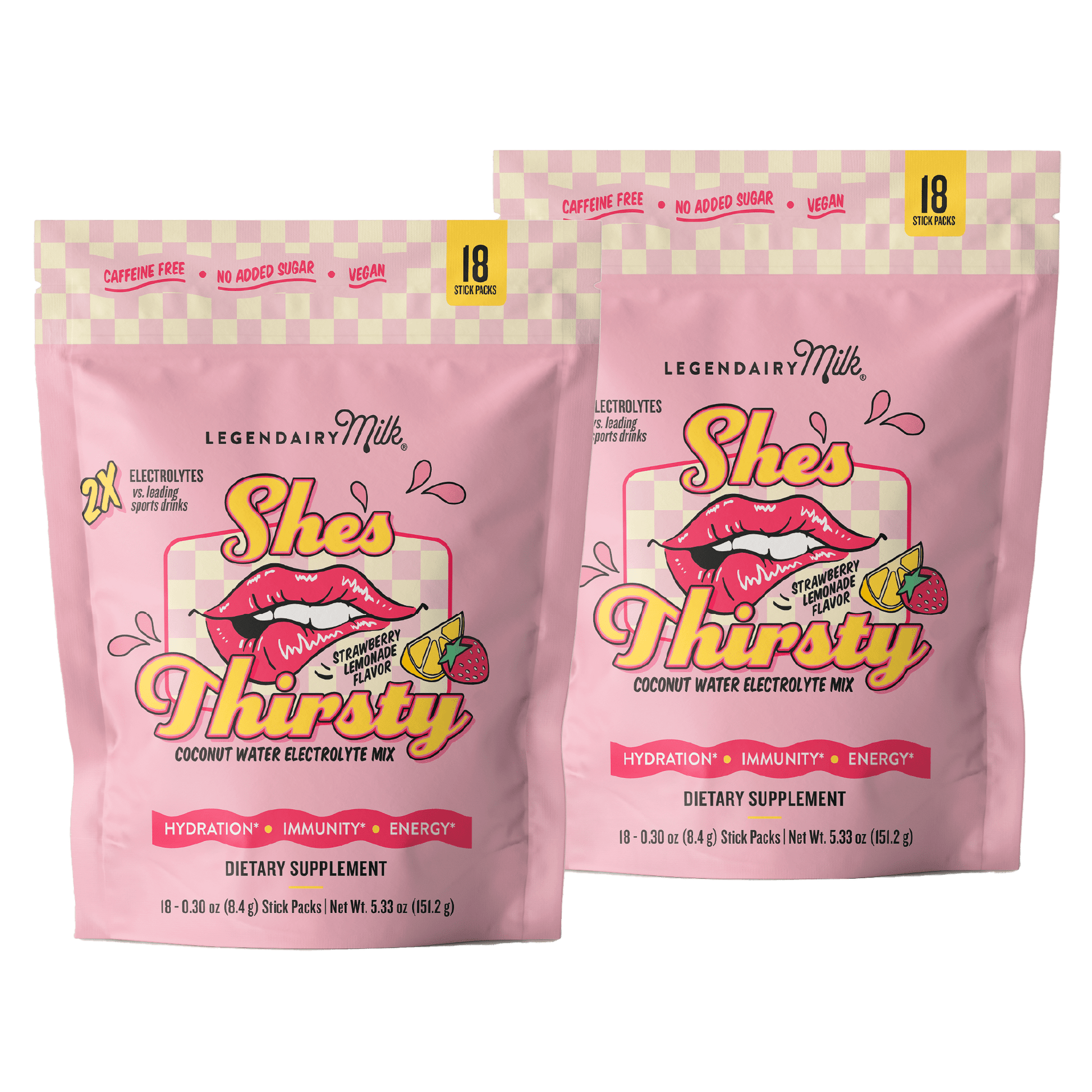 She’s Thirsty Coconut Water Electrolyte Mix - Legendairy Milk