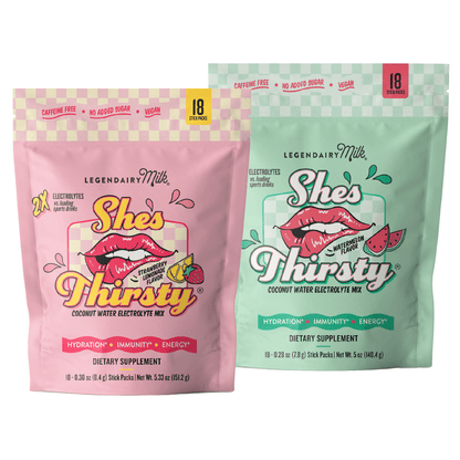 She’s Thirsty® Coconut Water Electrolyte Mix - Legendairy Milk