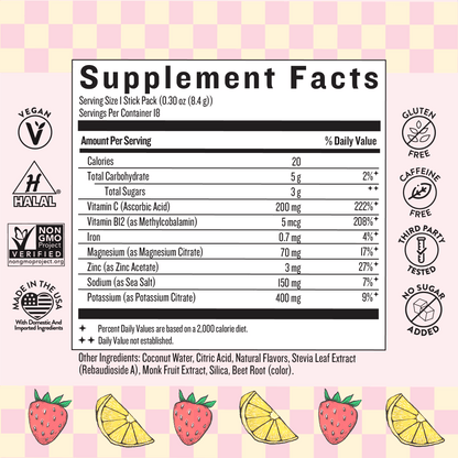 She’s Thirsty® Coconut Water Electrolyte Mix - Legendairy Milk