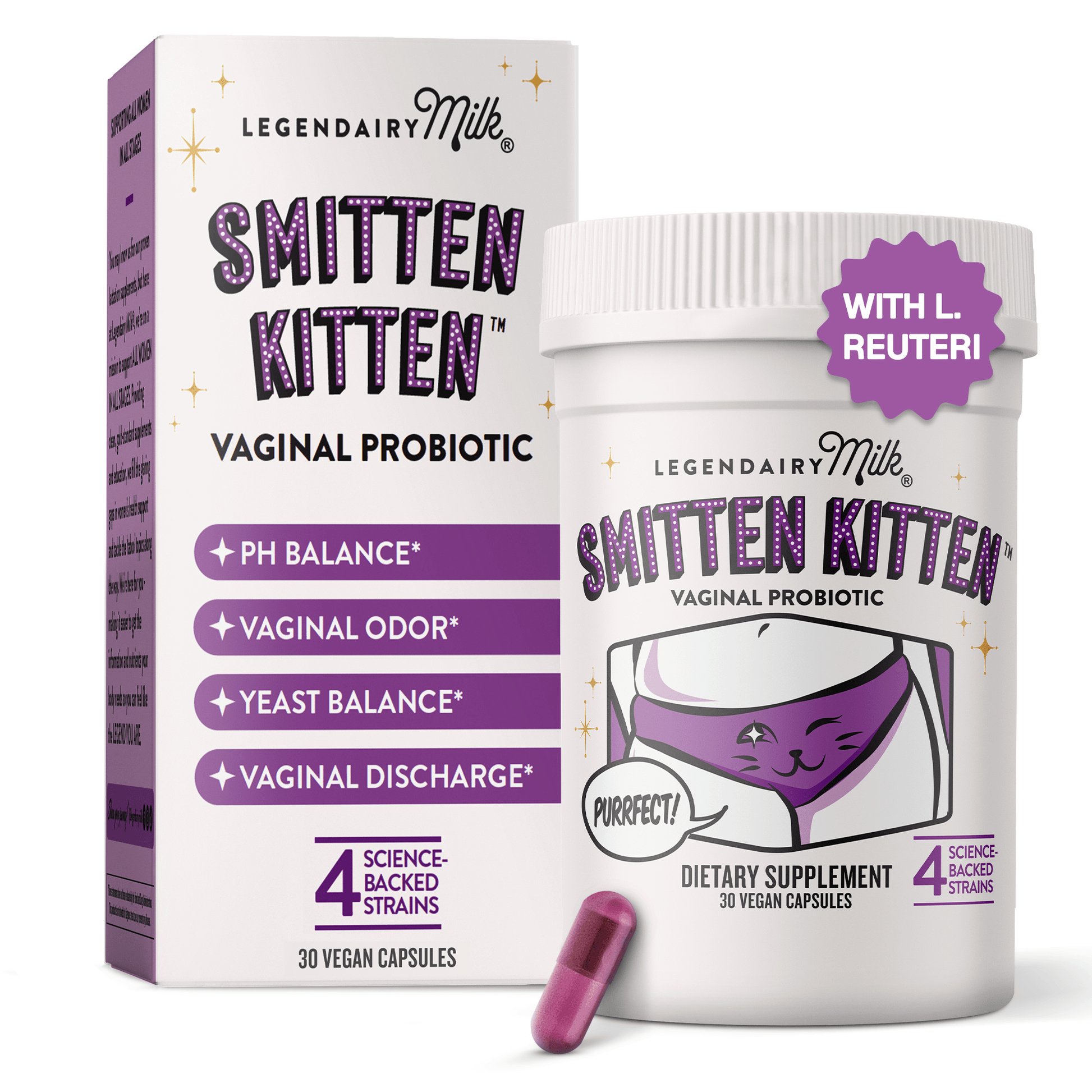 Smitten Kitten™ Vaginal Probiotic - Legendairy Milk