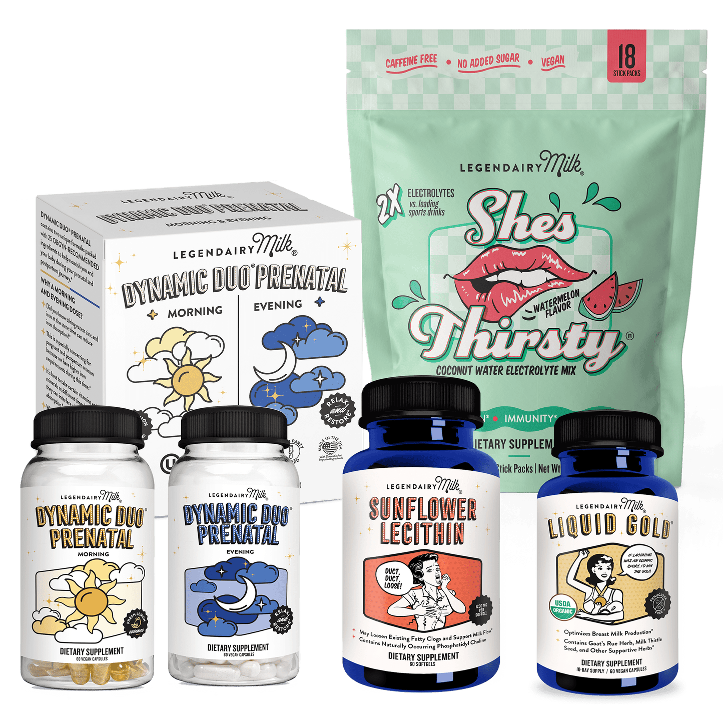 The Postpartum Bundle - Legendairy Milk