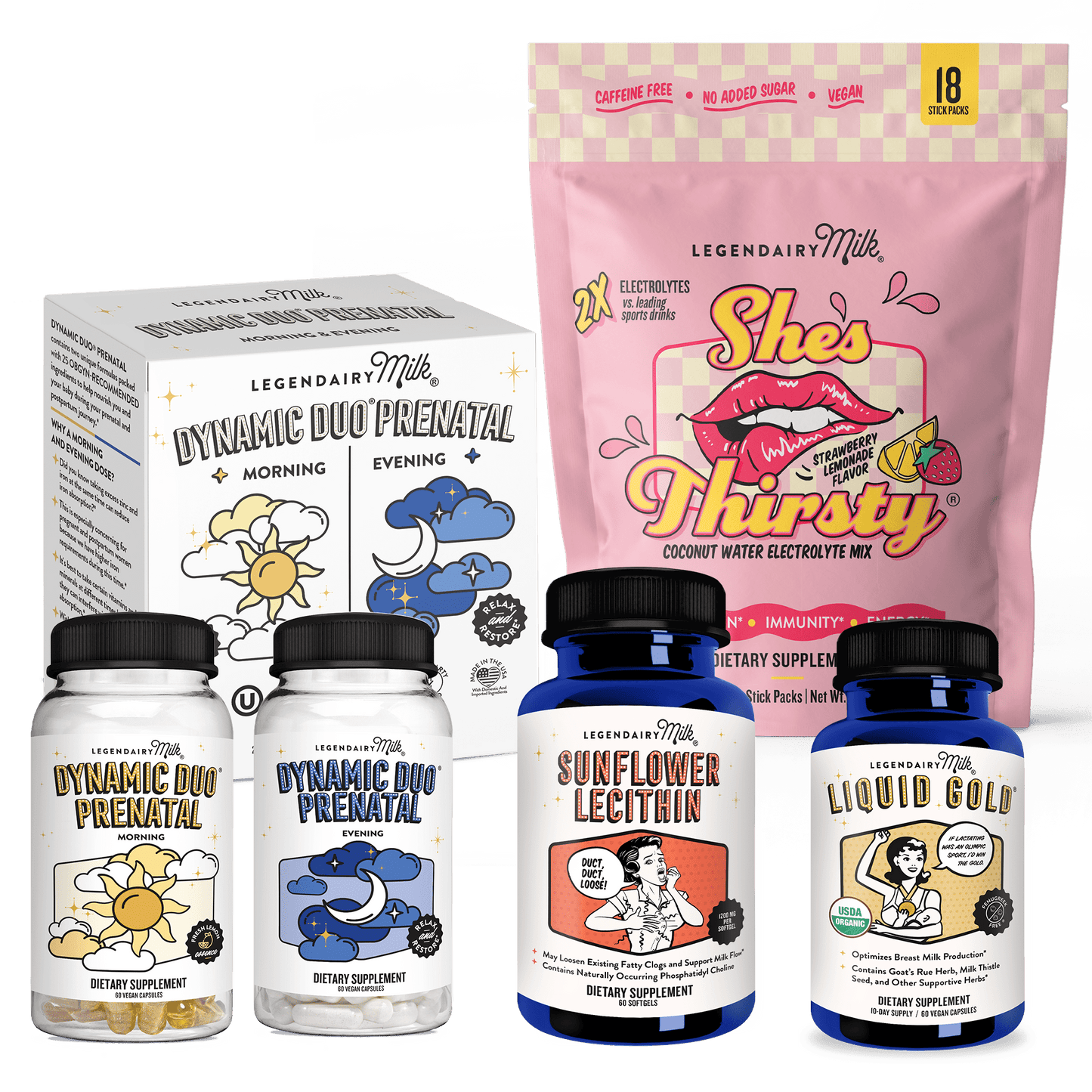 The Postpartum Bundle - Legendairy Milk