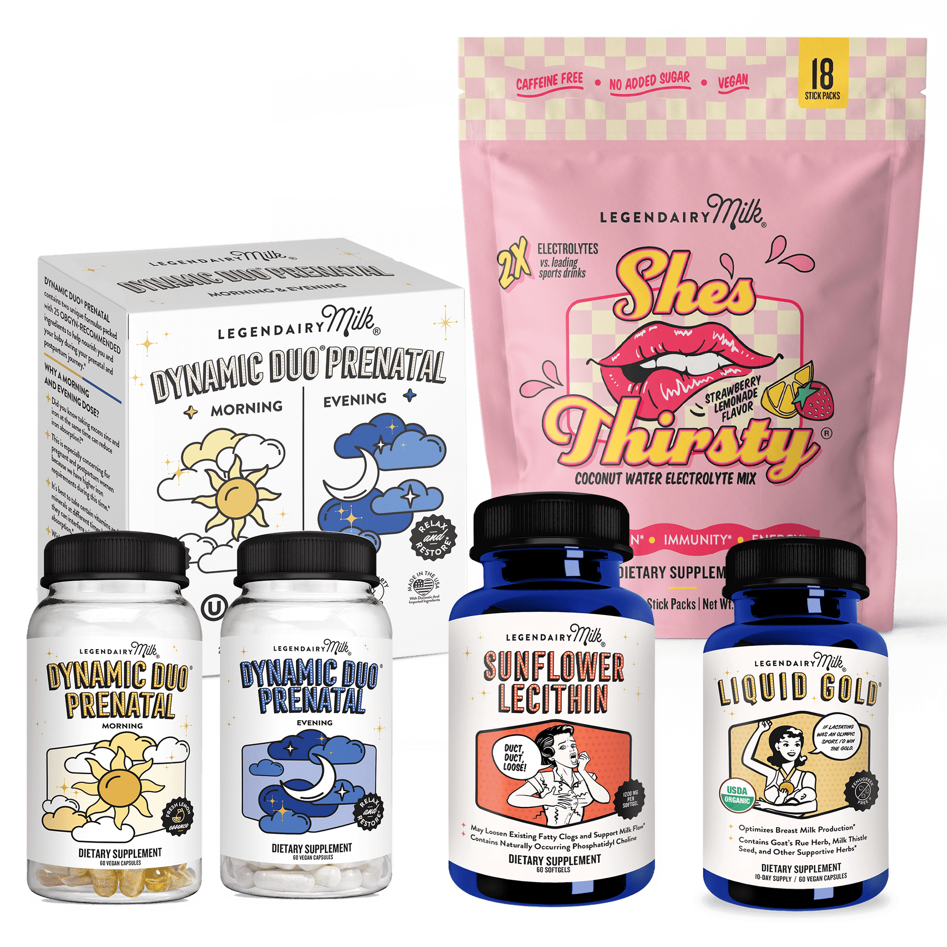 The Postpartum Bundle - Legendairy Milk